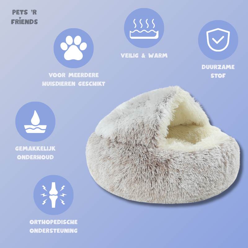 FurryCloud™ - Het Ultieme Knusse Plekje voor Jouw Huisdier!