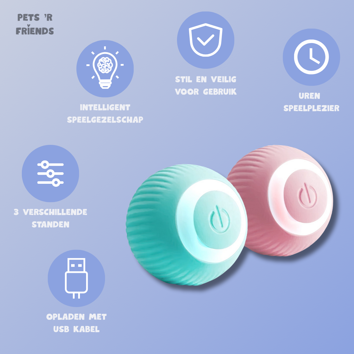 ZoomiBall™ – De slimme speelbal die helpt tegen verveling