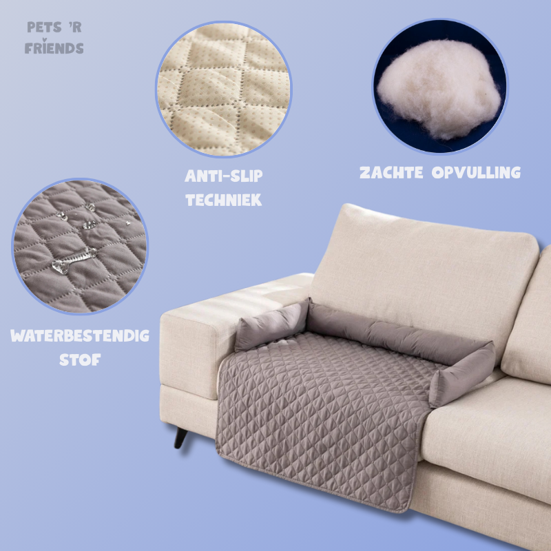 CozyPaw™ ComfortMat – Waterdichte, Stijlvolle & Zachte Rustplek voor Jouw Huisdier!