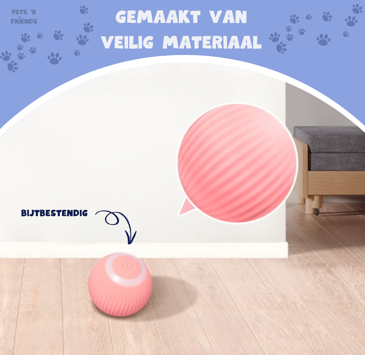 ZoomiBall™ – De slimme speelbal die helpt tegen verveling