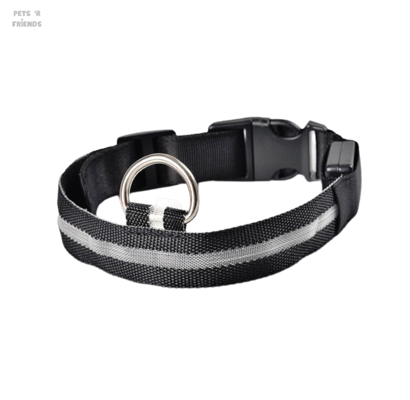 GlowGuard™ LED Halsband – Laat je Hond of Kat Altijd en Overal Opvallen!
