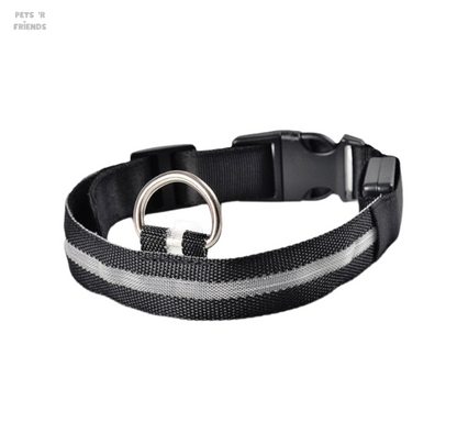 GlowGuard™ LED Halsband – Laat je Hond of Kat Altijd en Overal Opvallen!