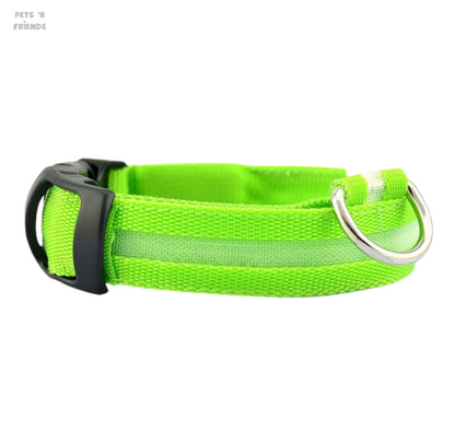 GlowGuard™ LED Halsband – Laat je Hond of Kat Altijd en Overal Opvallen!
