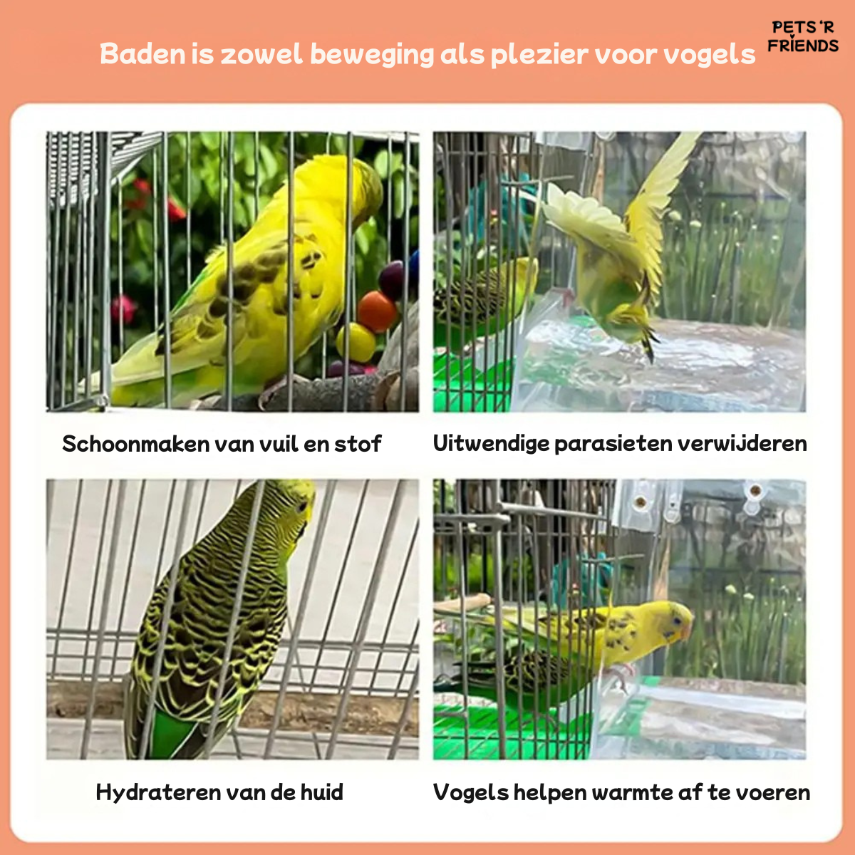 Bathy™ - Het hangende vogel bad