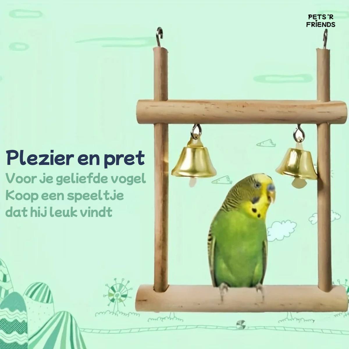 PlayGround™ - Ervaar optimaal geluk voor jouw vogel
